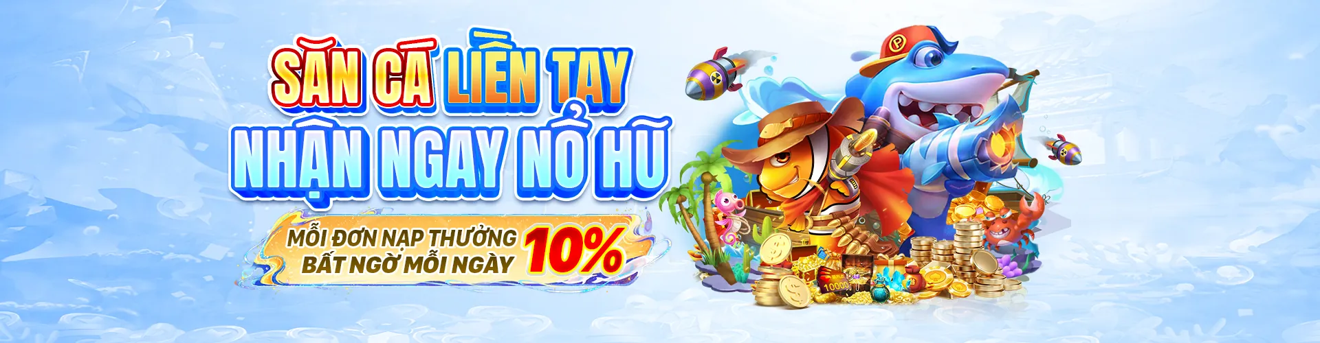 Hình ảnh chính game bắn cá vip66 chính thức với đồ họa sống động và cá vàng
